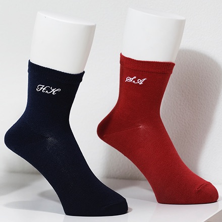 Personalize socks with initials for the perfect gift -----